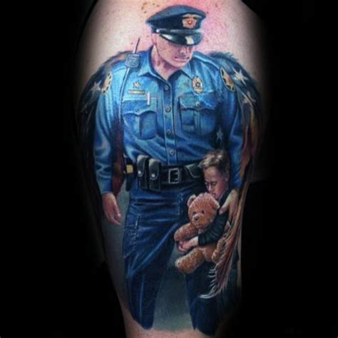 46 Police Tattoos (And Their Meaning) - TattooViral.com | Your Number One source for daily ...