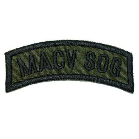 MACV SOG TAB - OD GREEN | The Morale Patches