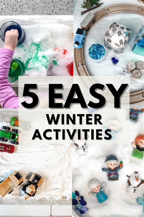 Best Winter Activities for Preschoolers this Month - LOW LIFT FUN