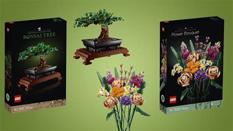 LEGO Botanical Collection Revealed - Bonsai Tree and Flower Bouquet! | The Brick Post!