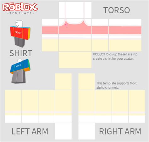 Explore Preppy Shirt Templates for Roblox