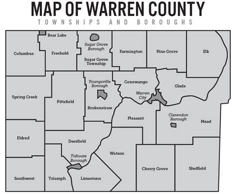 Townships & Boroughs | Warren County, PA