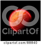 Royalty-Free (RF) Red Planet Clipart, Illustrations, Vector Graphics #1