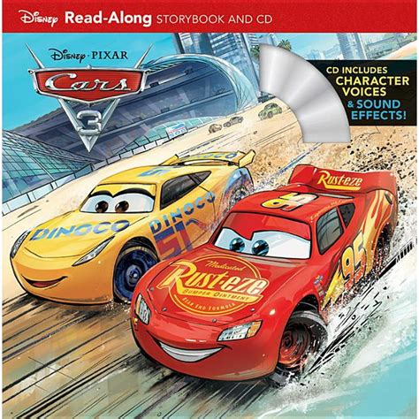 Cars 3 Read-Along Storybook and CD - Walmart.com - Walmart.com