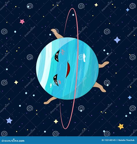 Cartoon Planet Uranus