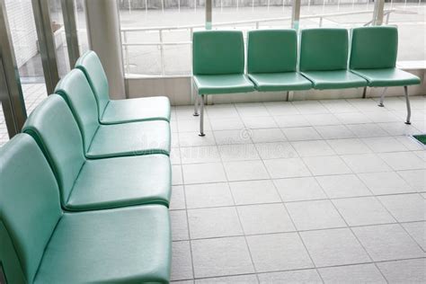 Hospital Waiting Room with Chairs Stock Photo - Image of hall ...