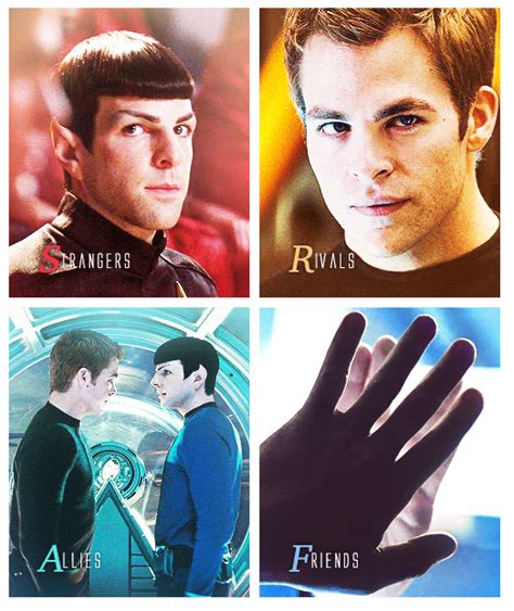 Kirk and Spock - Star trek | Star trek 2009, Film star trek, Star trek movies