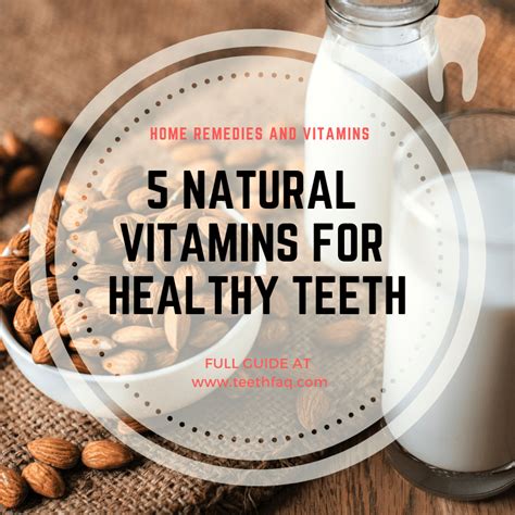 Vitamins For Teeth - Healthy Gums and Strong Enamel - Teeth FAQ Blog