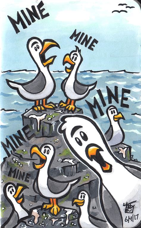 MINE MINE Seagulls by hooksnfangs on DeviantArt