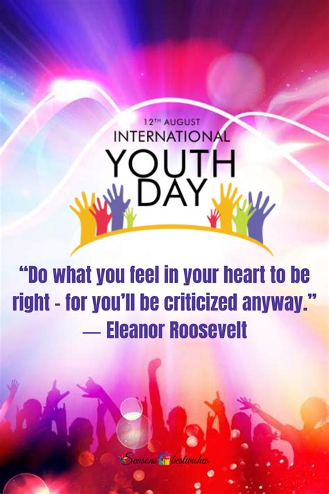 International youth day Quotes for Status | Motivation | Inspiring ...