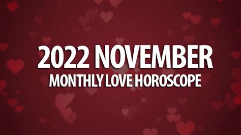 Monthly Love Horoscopes – HoroscopeOfToday