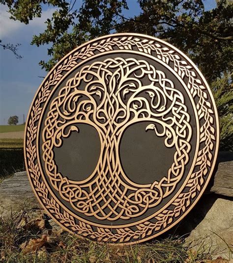 Celtic Tree by Wulflund | Celtic tree of life, Tree of life art, Carved wall art