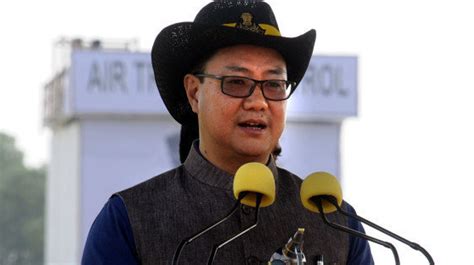 BJP Minister Kiren Rijiju Backtracks, Says Anti-North Indian Comment ...