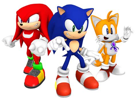 Dreamcast Sonic | Dreamcast Era Team Sonic Render by bandicootbrawl96 on DeviantArt