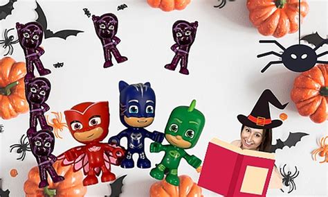 XFive Little Ninjalinos: Halloween Story, Dress Up, and Color for PJ Masks Fans | Small Online ...