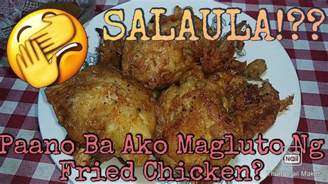 Vlog 20: 3-Ingredient Fried Chicken | Lutong Bahay - YouTube