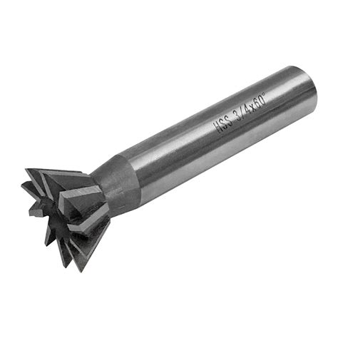 3/4'' x 3/8'' x 60 Degree HSS Dovetail Cutter Milling Mill Cutting High Speed Steel - Walmart ...