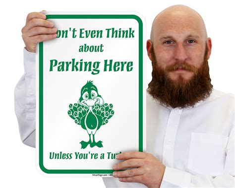 Holiday No Parking Signs - Thanksgiving & Christmas Parking Signs