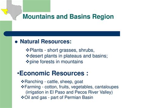 The Four Major Regions of Texas - ppt download