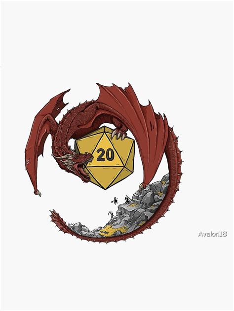 "DnD - DM symbol" Sticker for Sale by Avalon18 | Dungeons and dragons art, Dnd art, Dungeons and ...