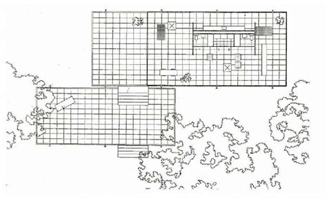 Floor Plan Of Farnsworth House - Image to u