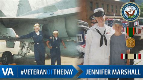 #VeteranOfTheDay Navy Veteran Jennifer Marshall - VA News