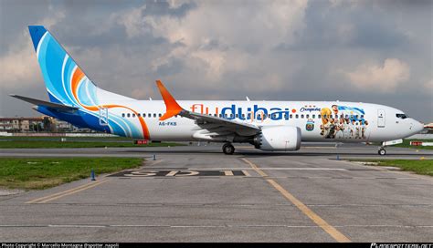 A6-FKB flydubai Boeing 737-8 MAX Photo by Marcello Montagna @spotter ...