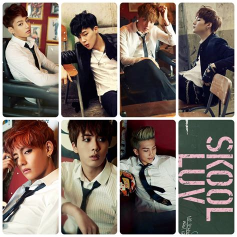 BTS Skool Luv Affair Photocards - Etsy