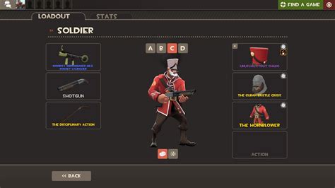 Finished my soldier loadout : r/TF2fashionadvice