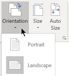 Microsoft Office Tutorials: Change the page orientation to portrait or landscape in visio