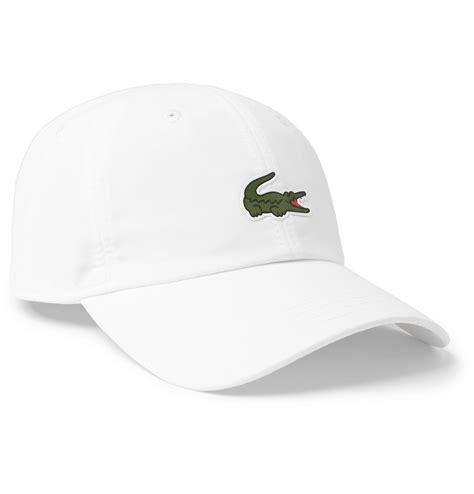 Lacoste Tennis - Novak Djokovic Logo-Appliquéd Canvas Tennis Cap - White Lacoste Tennis