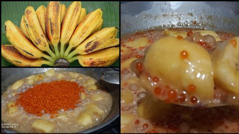 Only Saba and Evap Milk to make everyday Desserts #pinoyfood - YouTube