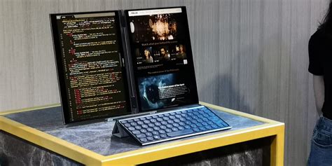 IN PHOTOS: Asus' upcoming dual-screen laptop, the Precog