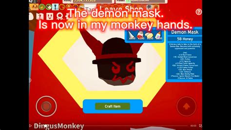 I finally got the demon mask. - YouTube