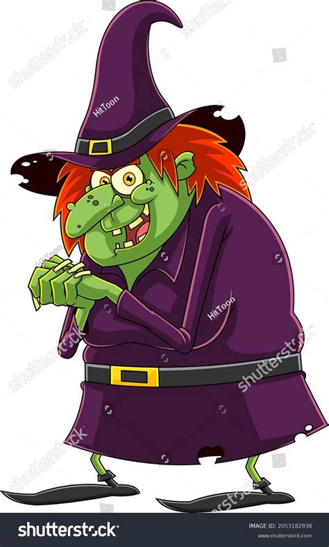 Ugly Halloween Witch Cartoon Character Vector Stock Vector (Royalty Free) 2053182938 | Shutterstock