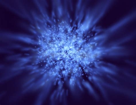 Blue Supernova stock illustration. Illustration of supernova - 12835818