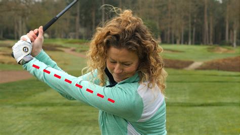 How To Get A Straight Left Arm In Your Golf Swing | Golf Monthly