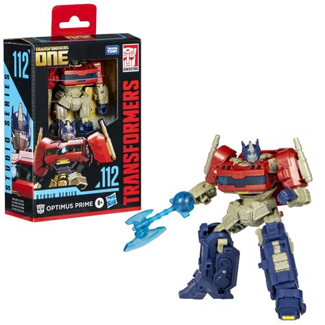 Transformers Toys Studio Series Deluxe Transformers: One 112 Optimus Prime, 4.5-inch Converting ...