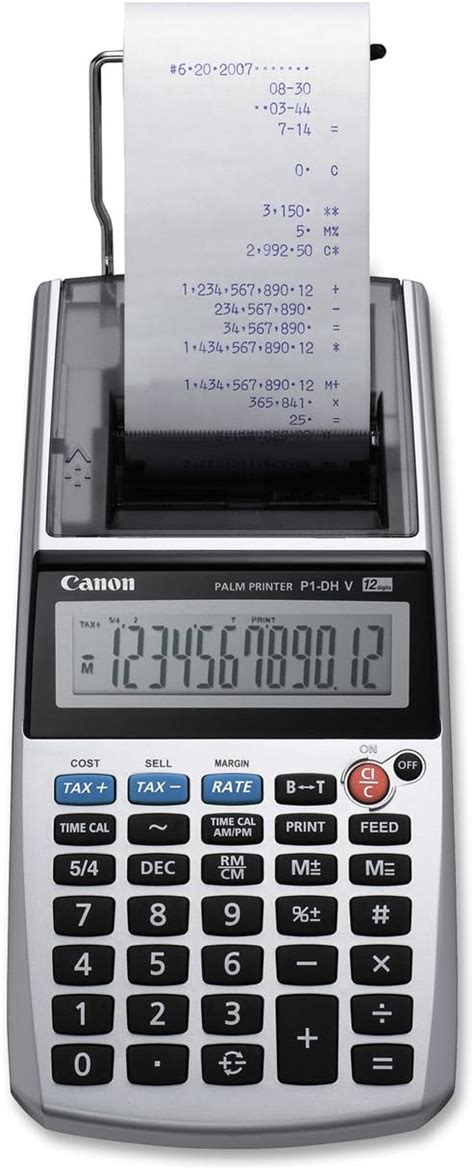 Canon P1-DHV Handheld Printing Calculator : Amazon.ca: Office Products