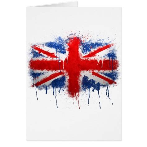 Union Jack Graffiti Cards | Zazzle.co.uk