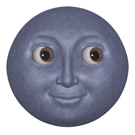 ArtStation - Moon Emoji 3D Model