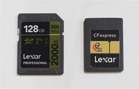 Interesting: there will be three different sizes of CFexpress memory cards - Nikon Rumors