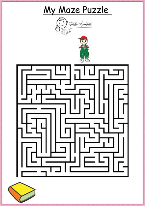 Maze Printable Kindergarten