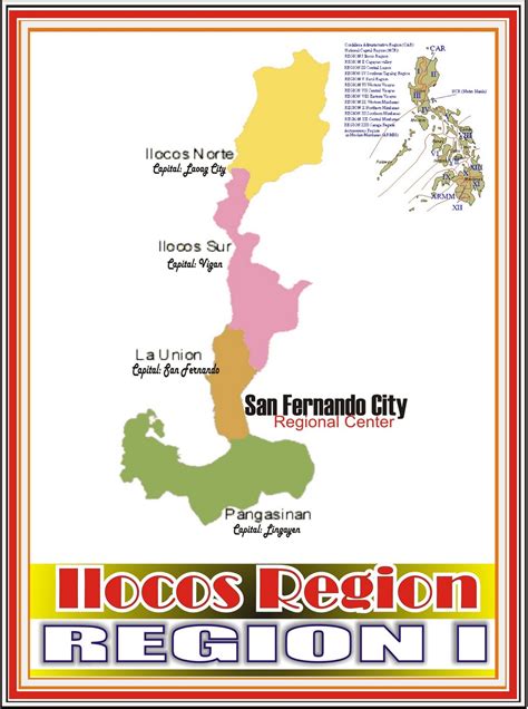 Mellec Computer Center Araling Pinoy: Region 1 - Ilocos Region