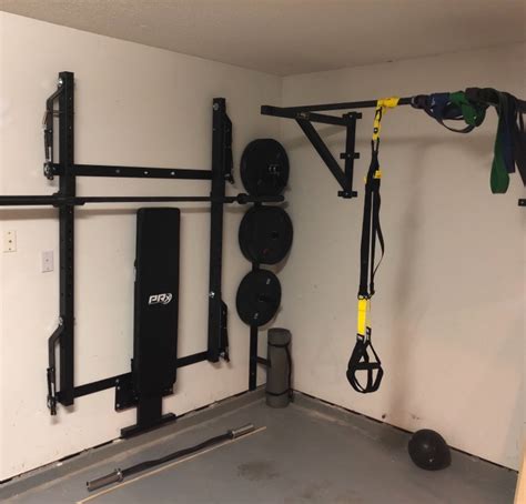 Diy Wall Mounted Folding Squat Rack / Power Rack / Squat Rack Review ...