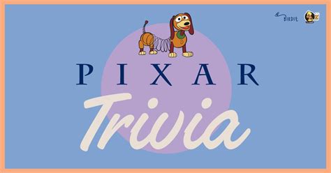 Pixar Themed Quiz Night! Hosted by Dux Nuts. — Birdie Restaurant - Port ...