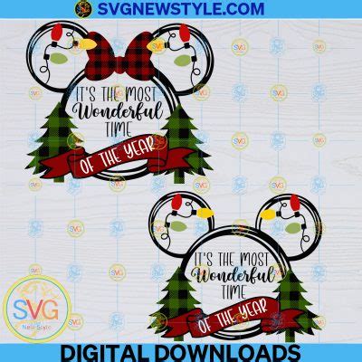 It's The Most Wonderful Time Bundle Svg, Magic Castle Christmas Svg ...