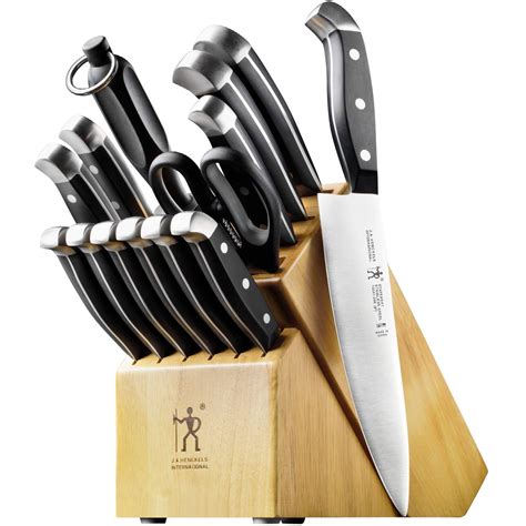 Buy Zwilling J.A. Henckels Stainless Steel Knife Set With Block, 15 ...