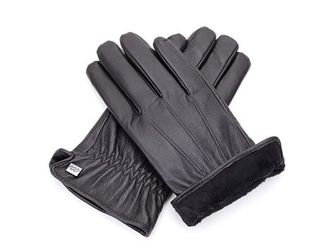 Cold-Weather Leather Gloves (Black/XL) | Joyus