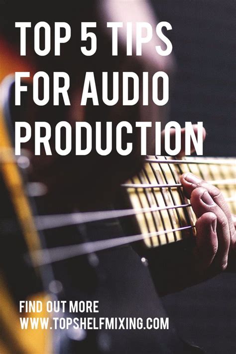 In this blog post, we detail our top 5 music production tips that every musician should know ...